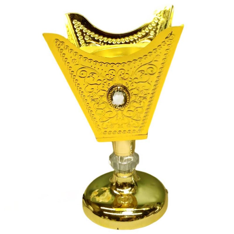 Electric Bakhoor Burner with Consistent Aromatic Release for Daily Use in Home or Office, Elegant Design